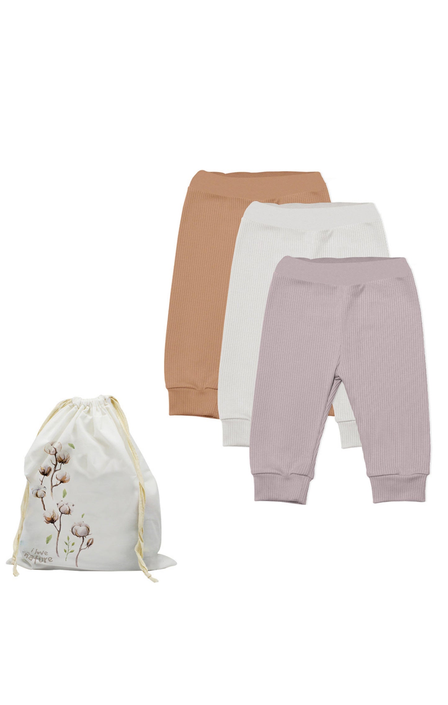 Maxi Relax Modal Hose (3er Pack) - Orchid Style