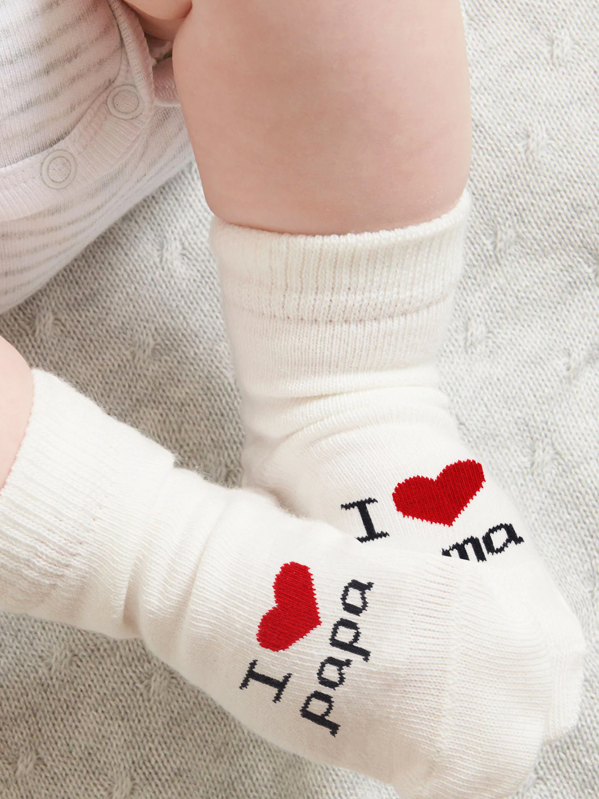 Baby Socken 3er-Pack für Babys Neugeborene Baby Kurzsocken Bio-Baumwolle 0-3 Monate