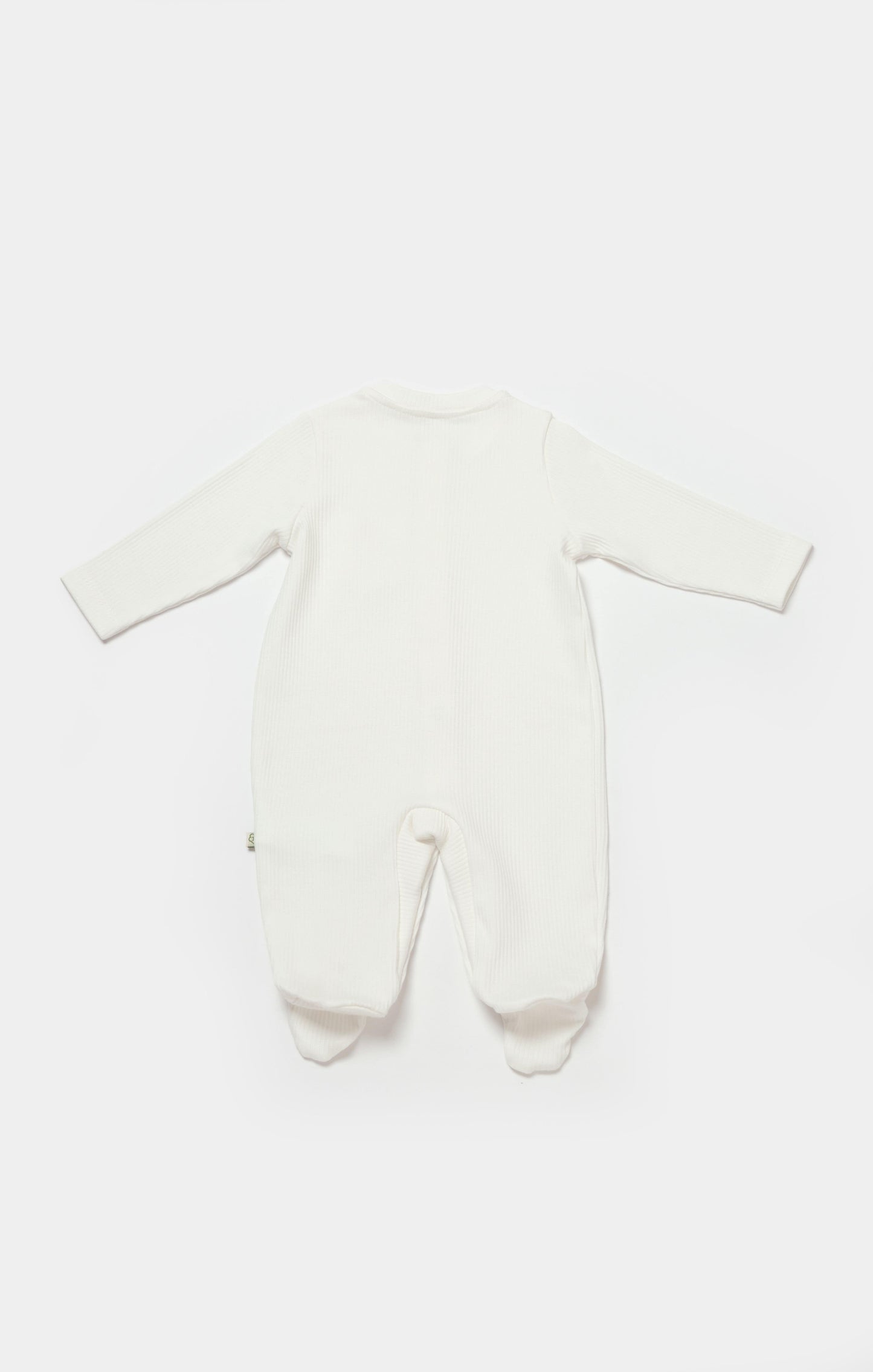 Baby Strampler mit Fuß - Modal Nature Relax - Ecru