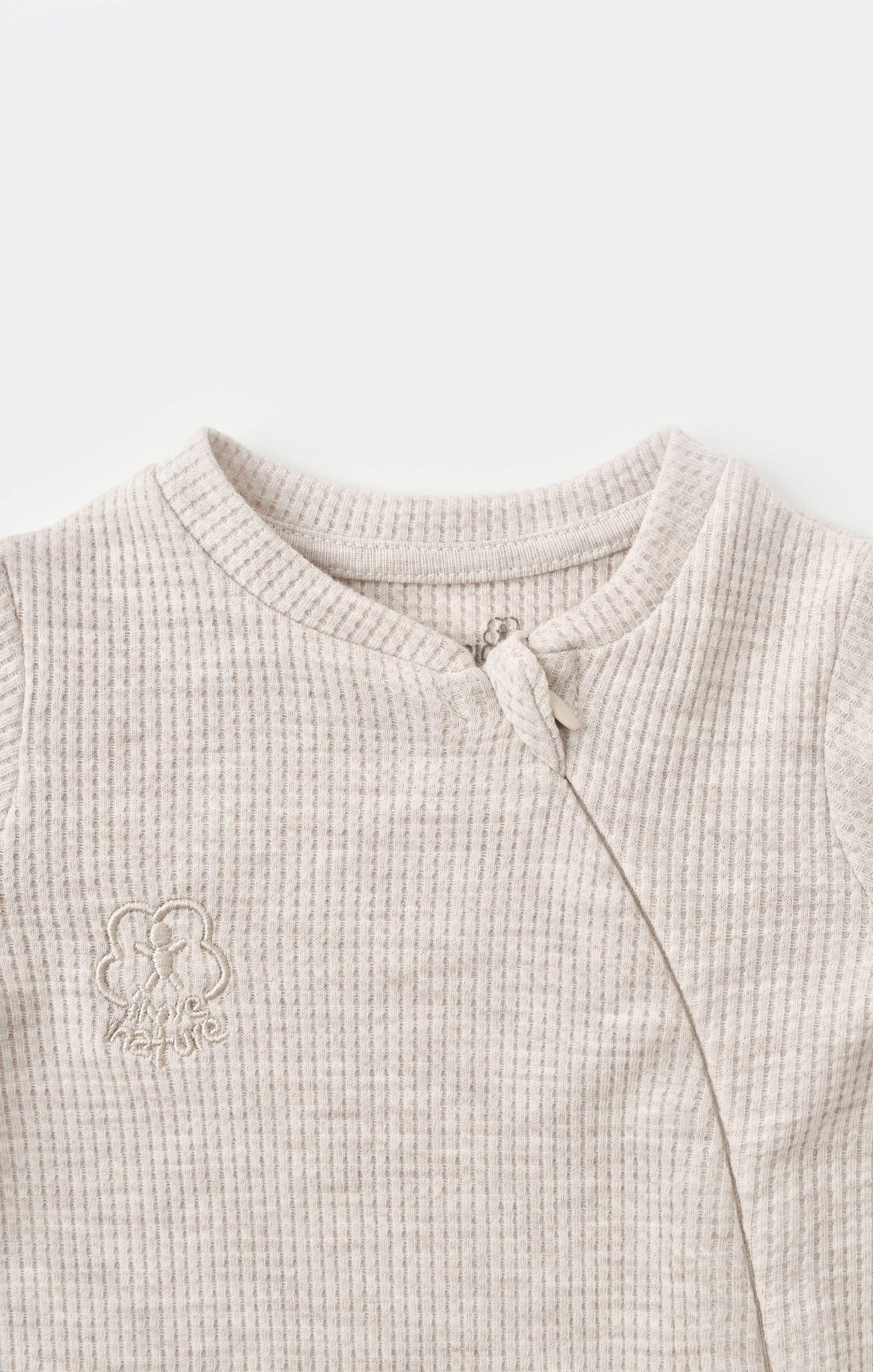 Nature In Waffle Strampler - Braun