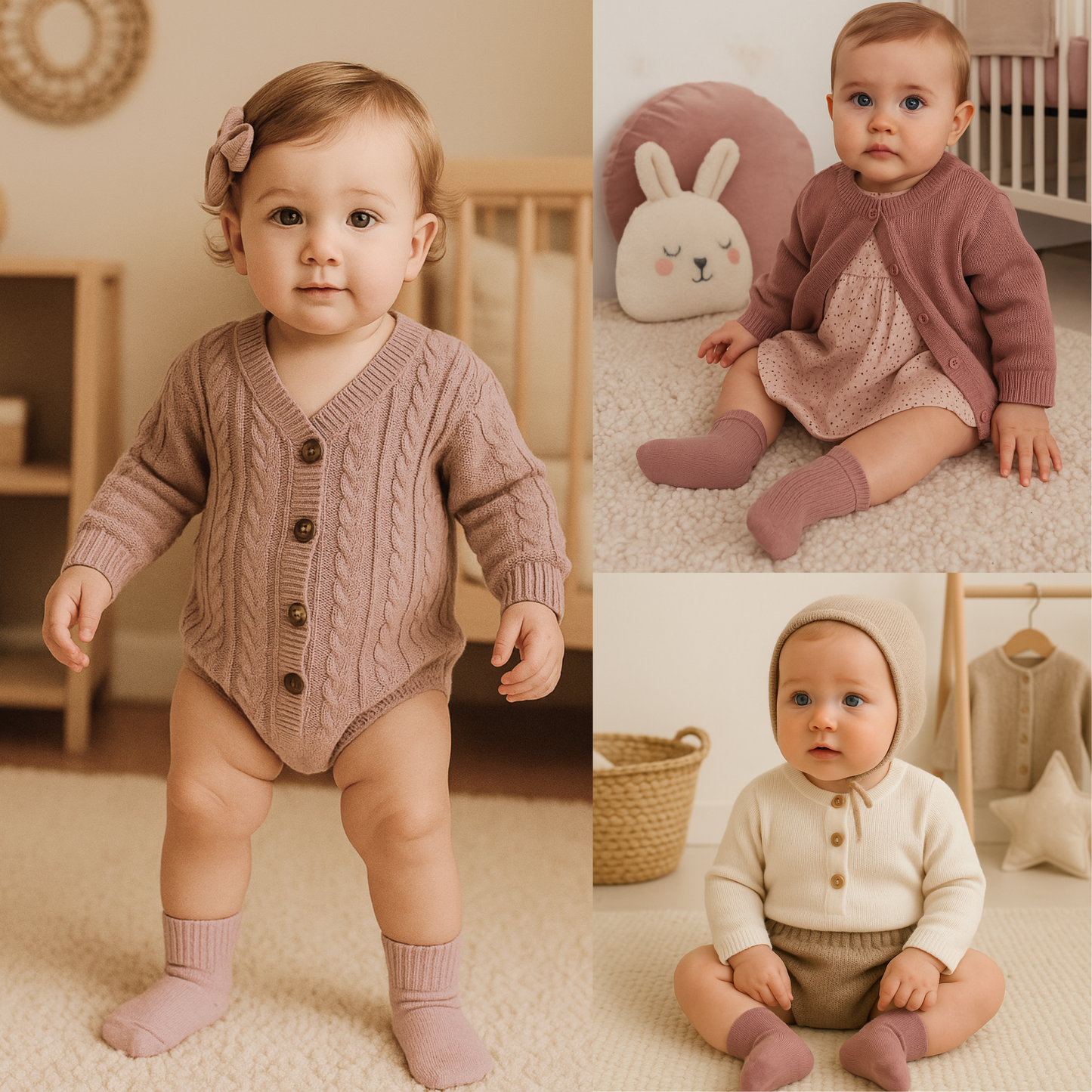 Basic Socken (6er Pack) - Rose Style