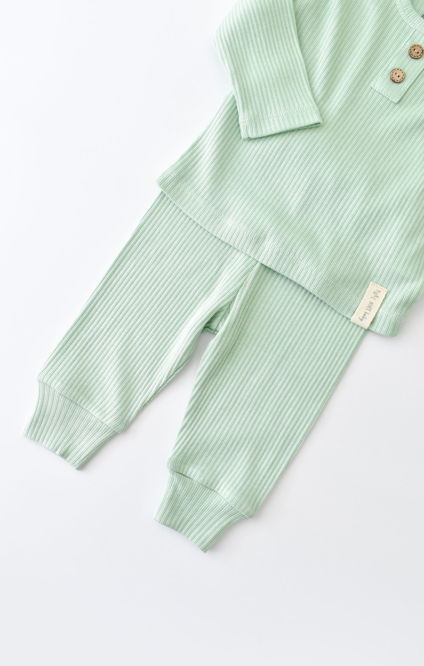 Soft Modal Pyjama Set - Grün