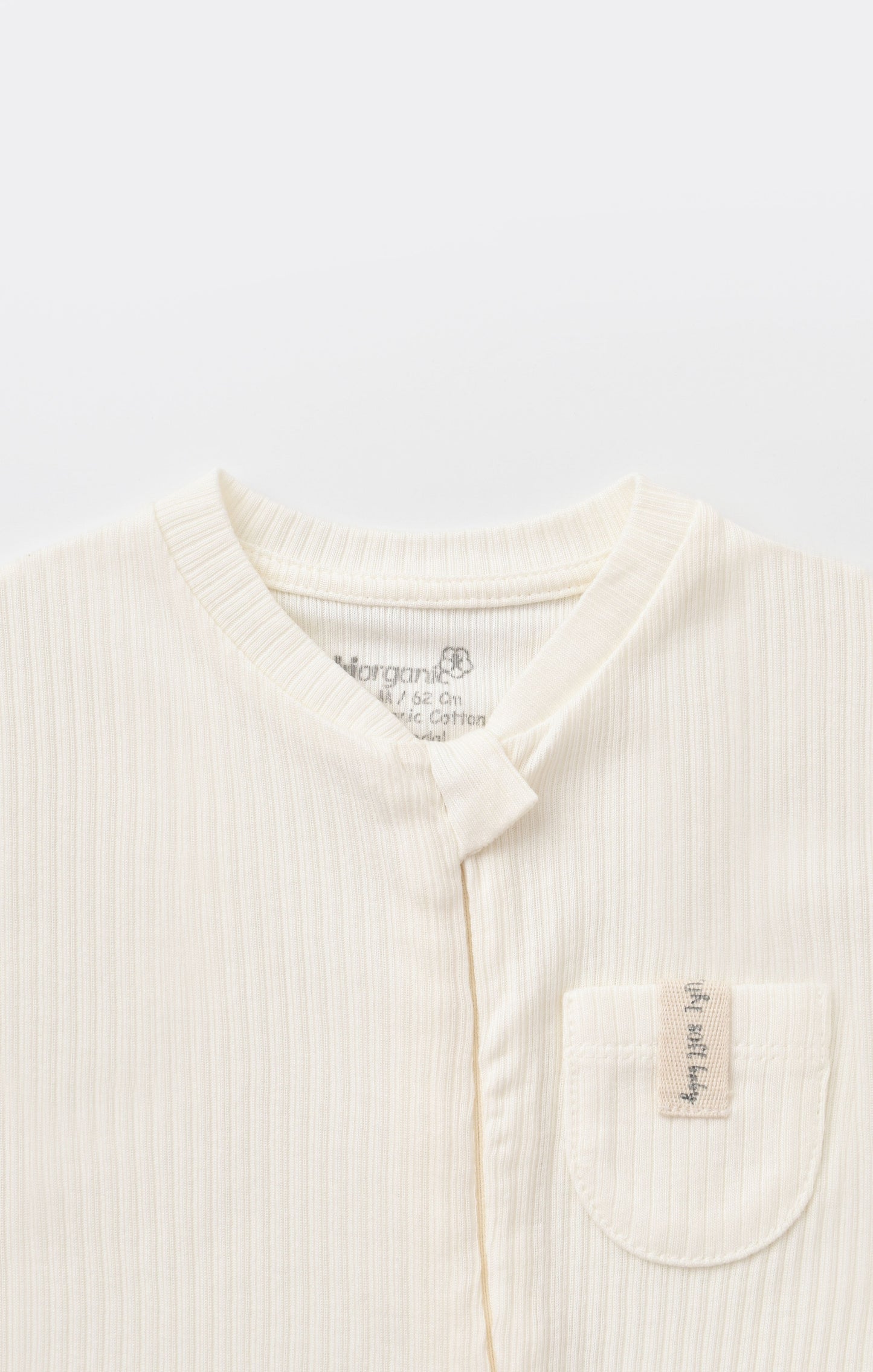 Soft Modal Strampler - Ecru