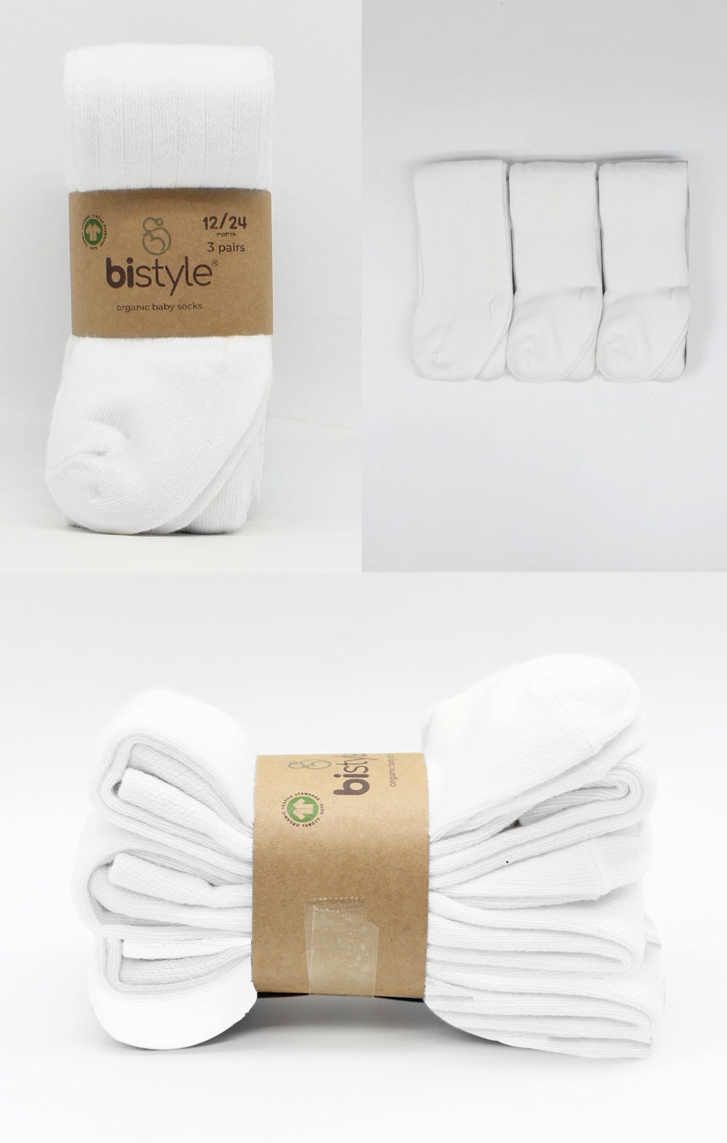 Strumpfhosen (3er Pack) - Weiß