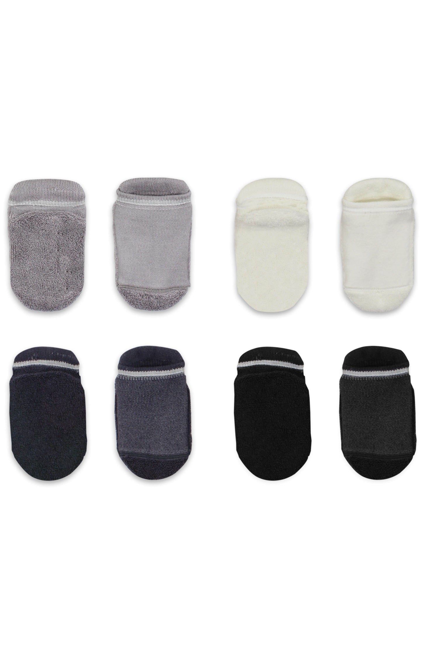 Anti-Rutsch Frottee Sneakersocken (4er Pack) - Basic