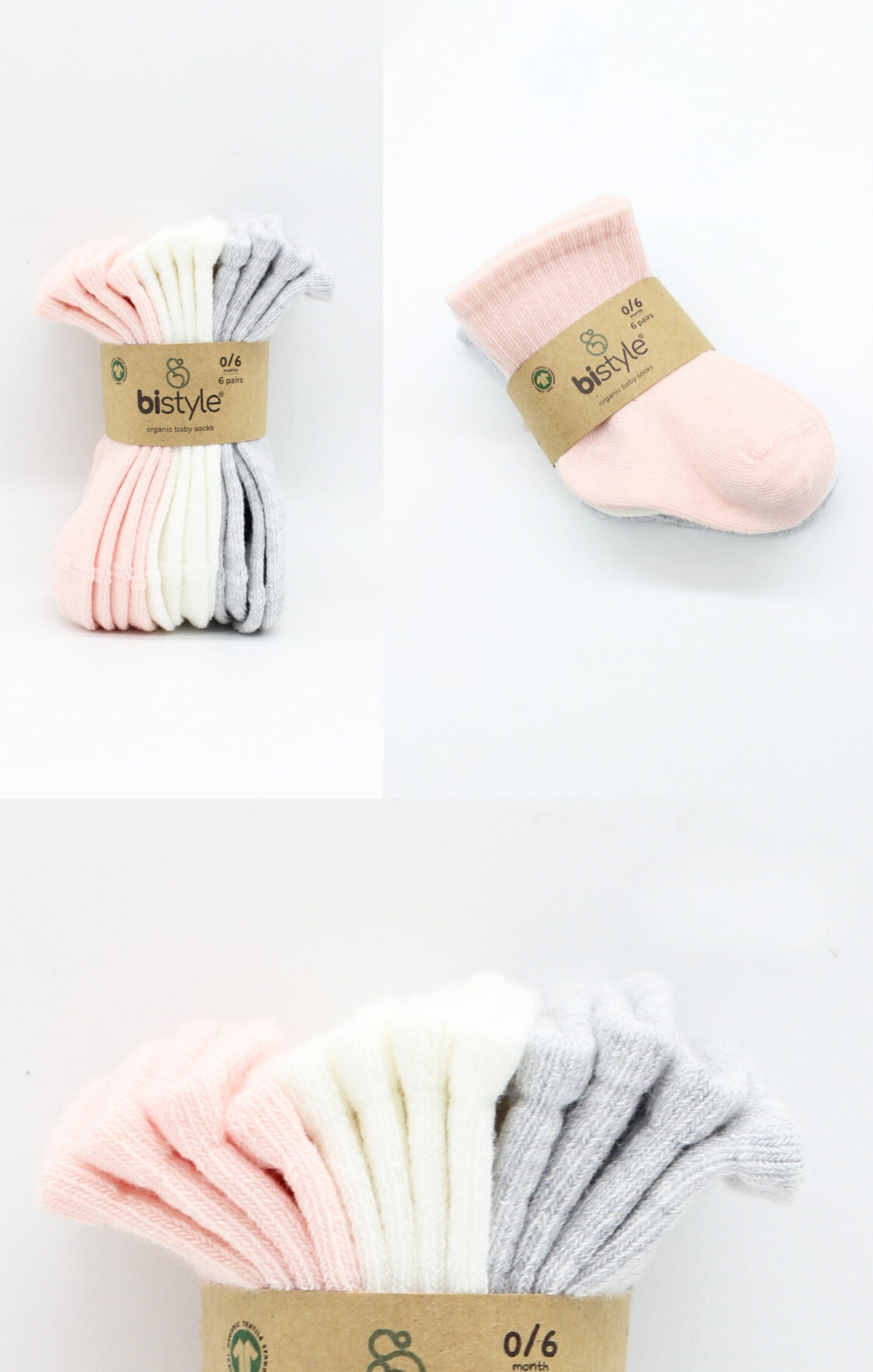 Basic Socken (6er Pack) - Candy Style