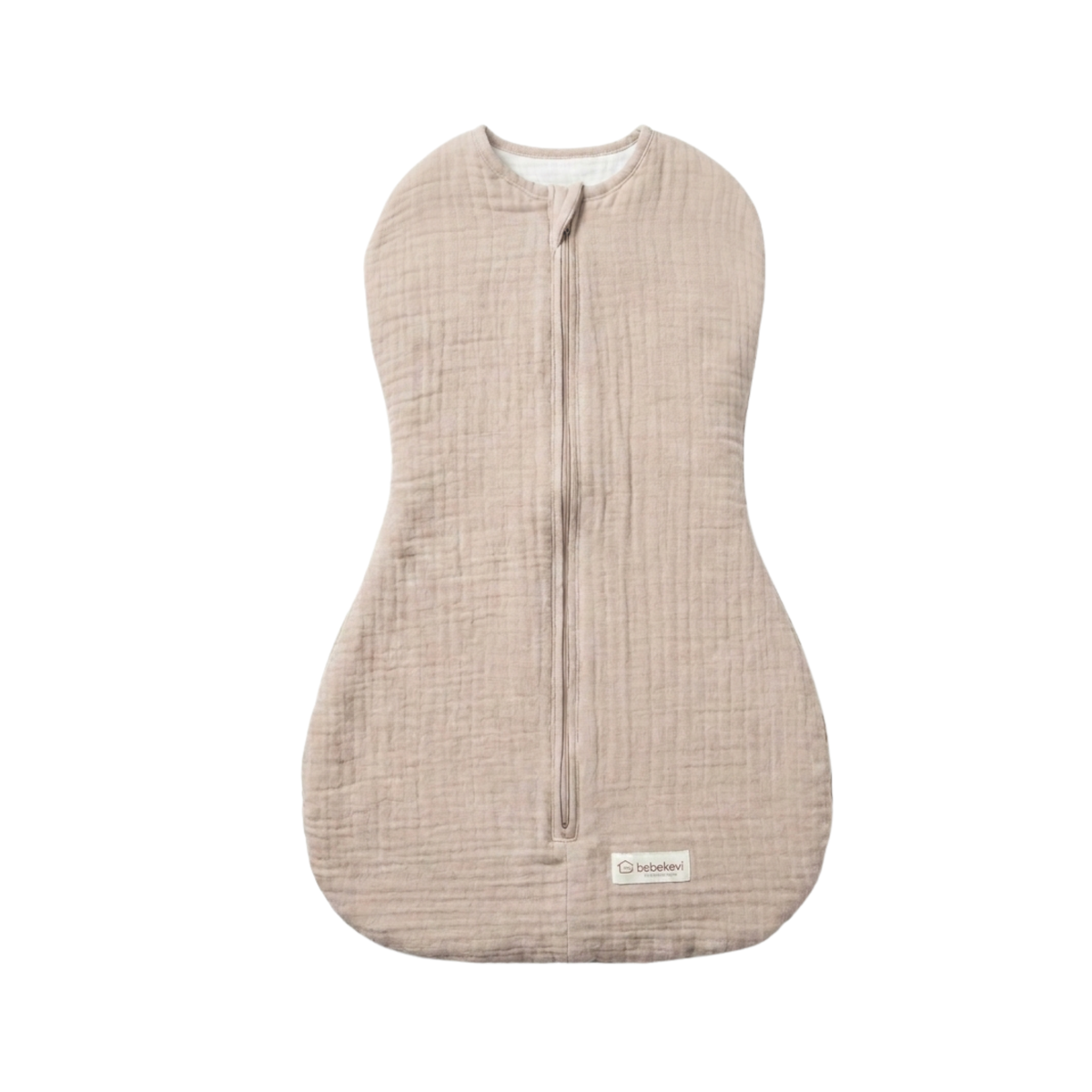 Baby Schlafsack Musselin Kokon Puckschlafsack für Neugeborene (2,5–3,5 kg) | Geschlossene Ärmel | Neu