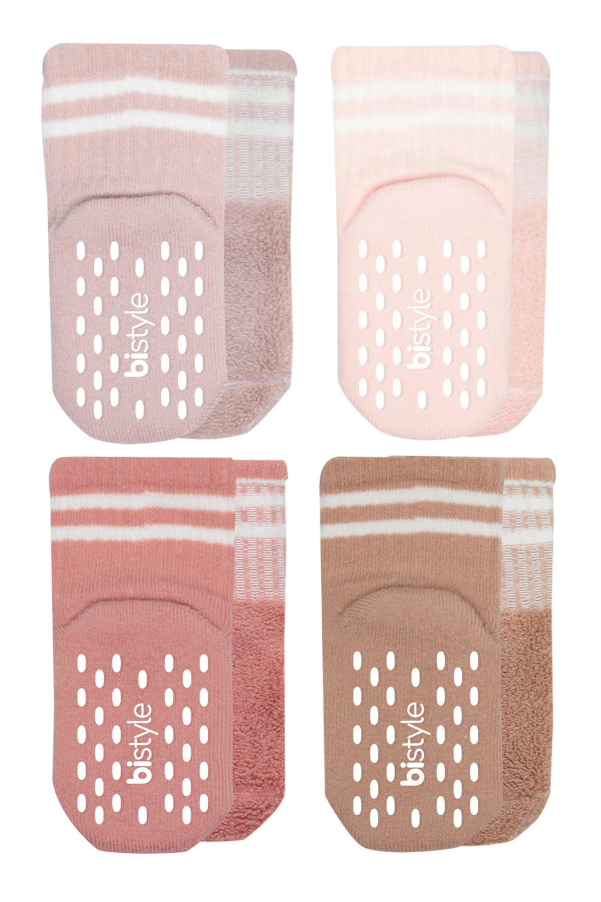 Baby Tennis Socken Bio-Baumwolle 4er Pack
