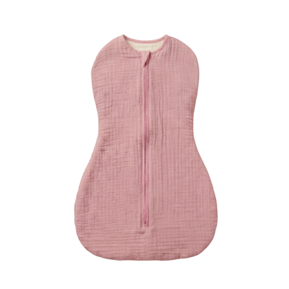 Baby Schlafsack Musselin Kokon Puckschlafsack für Neugeborene (2,5–3,5 kg) | Geschlossene Ärmel | Neu