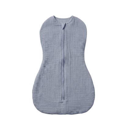Baby Schlafsack Musselin Kokon Puckschlafsack für Neugeborene (2,5–3,5 kg) | Geschlossene Ärmel | Neu