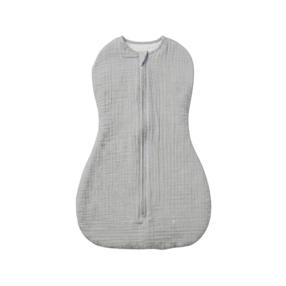 Baby Schlafsack Musselin Kokon Puckschlafsack für Neugeborene (2,5–3,5 kg) | Geschlossene Ärmel | Neu