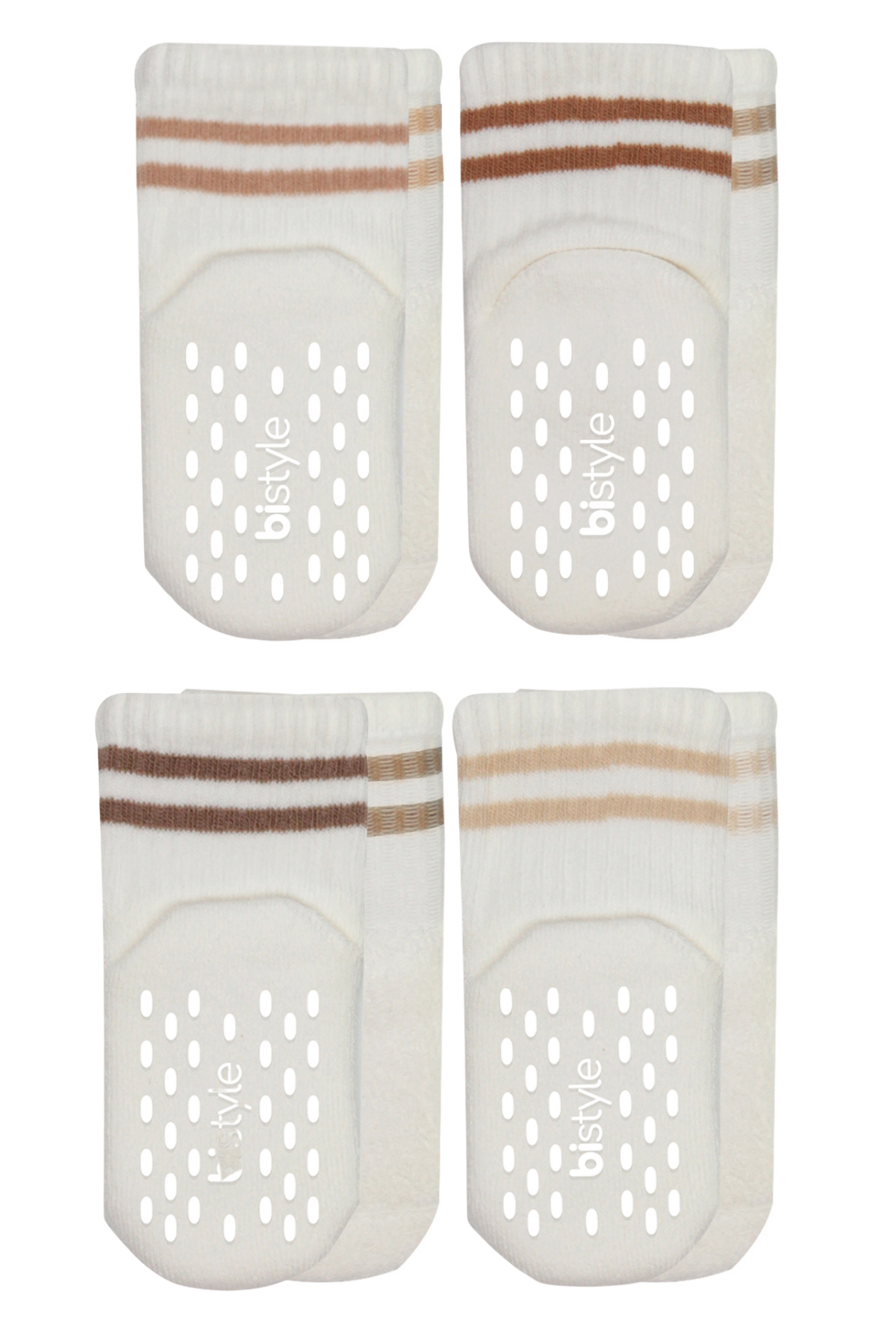 Baby Tennis Socken Bio-Baumwolle 4er Pack