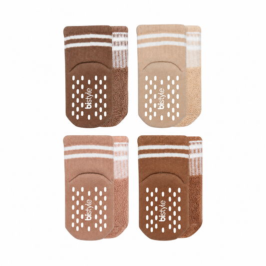 Baby Tennis Socken Bio-Baumwolle 4er Pack