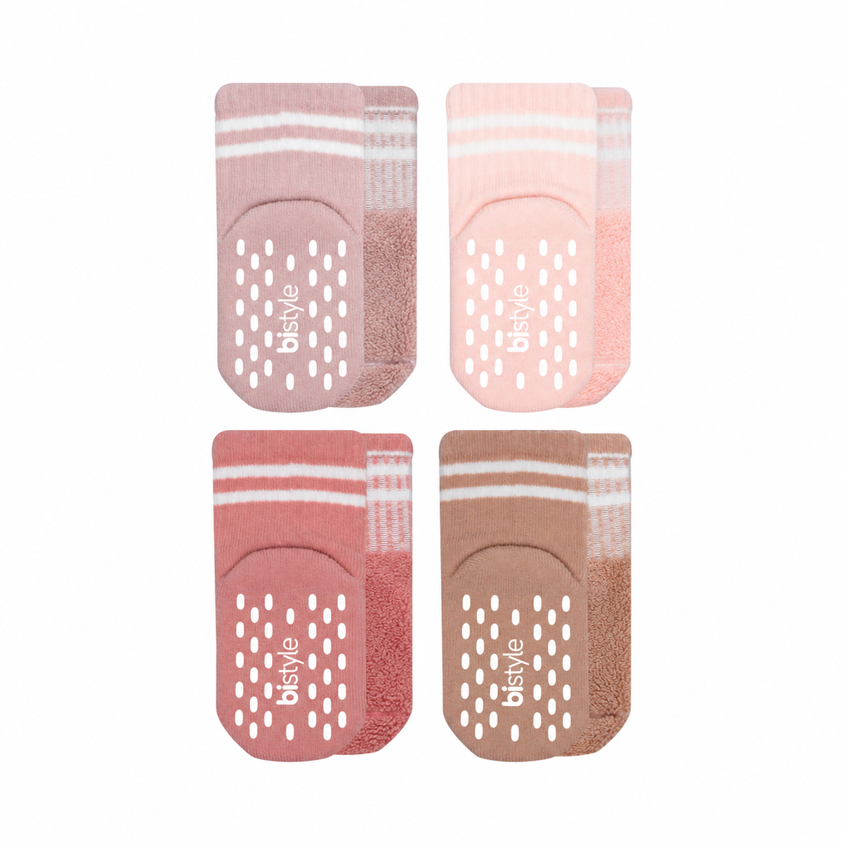 Baby Tennis Socken Bio-Baumwolle 4er Pack