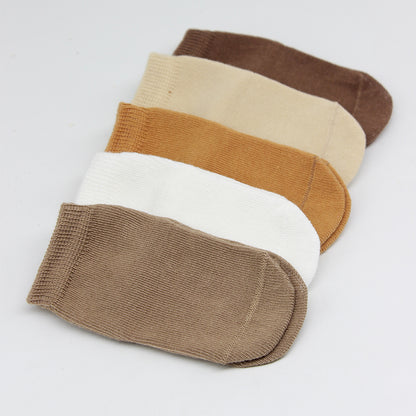 Baby-Socken Basic 5er-Pack – Kurzsocken - 0-6 Monate, Gots zertifiziert, hoher Baumwollanteil