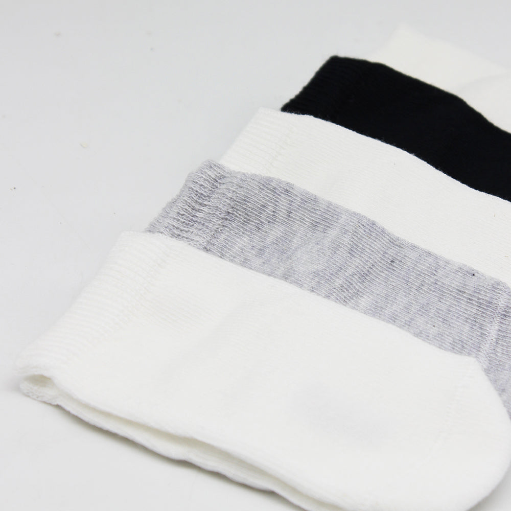 Baby-Socken Basic 5er-Pack – Kurzsocken - 0-6 Monate, Gots zertifiziert, hoher Baumwollanteil