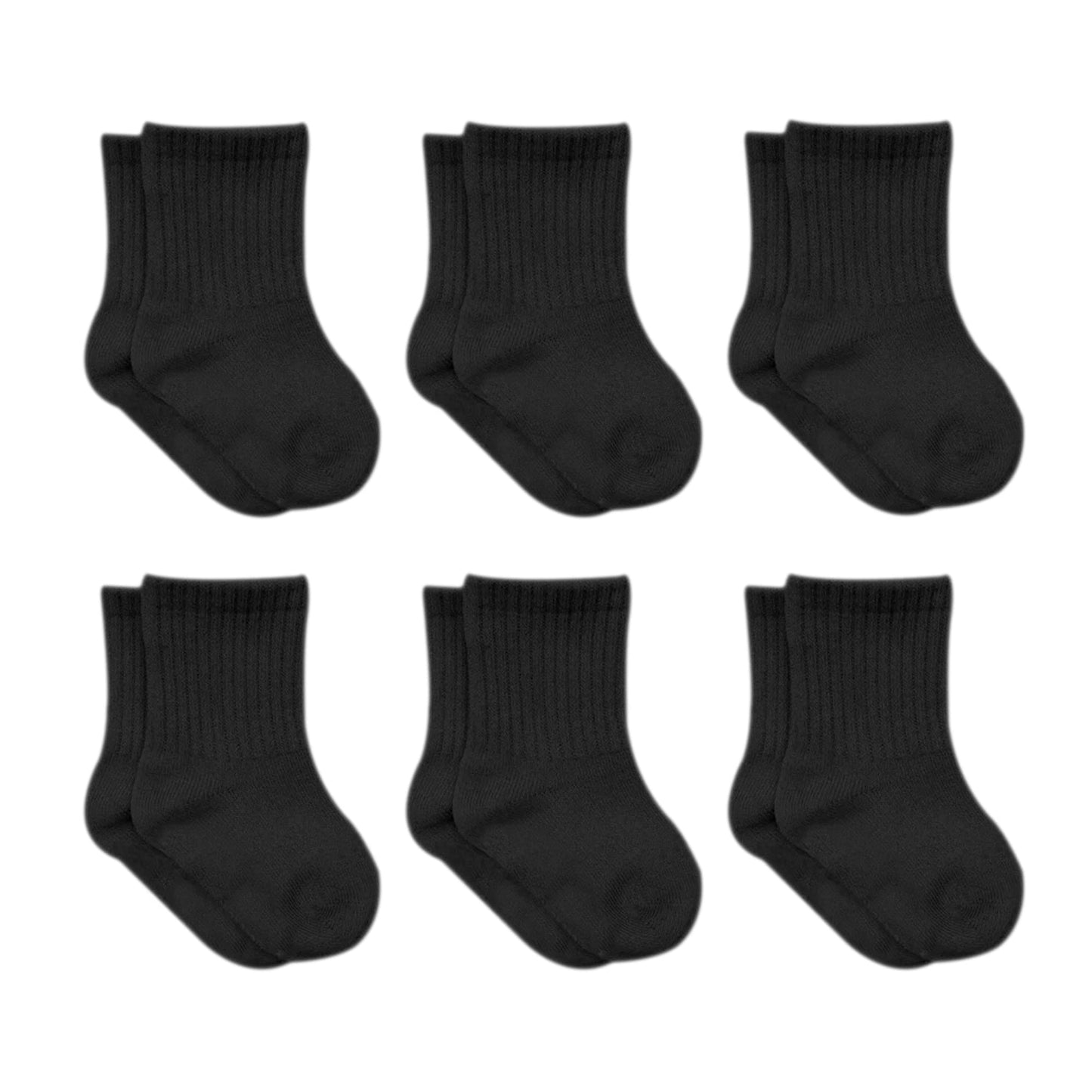 Basic Socken (6er Pack) - Schwarz
