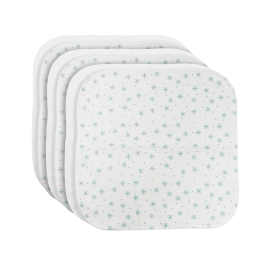 6er-Pack-Baumwolle-Mundtücher - 20x20cm - zertifiziert – Bio Baumwolle