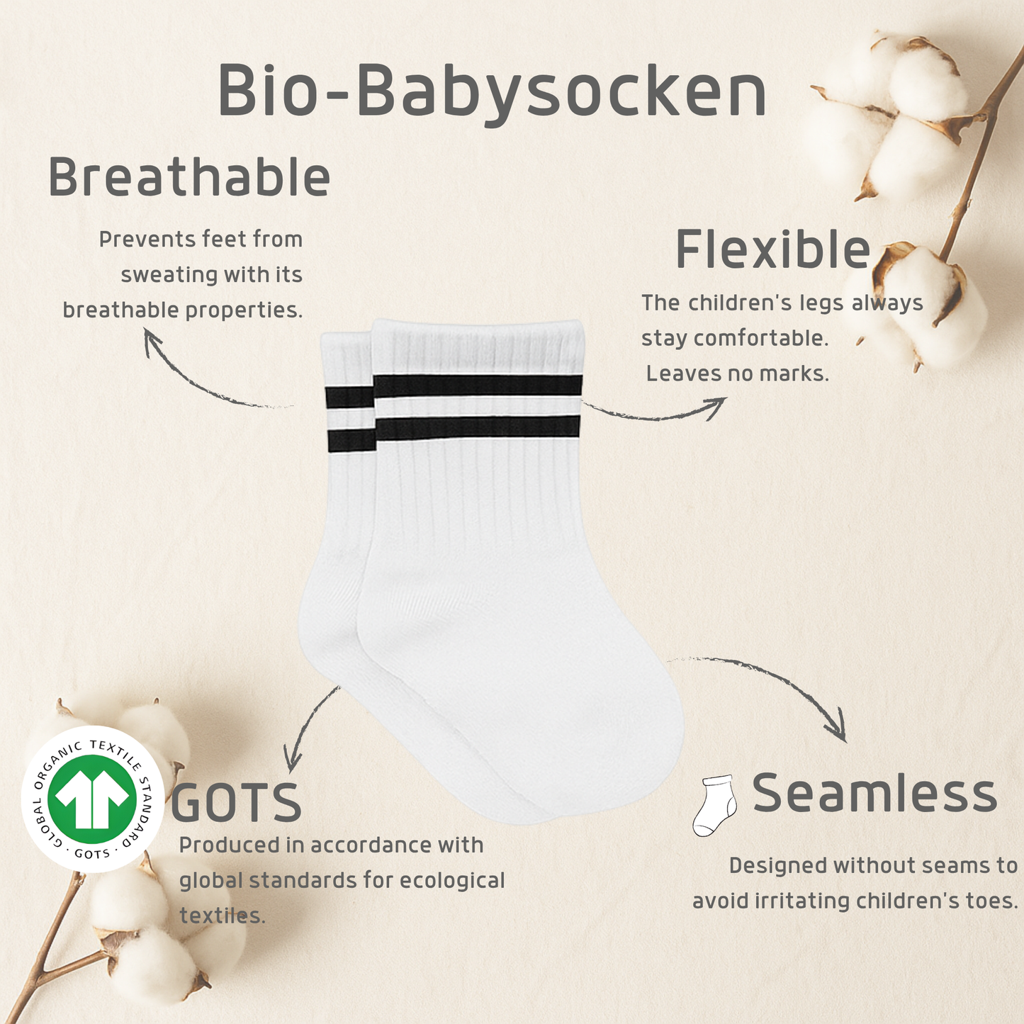 Basic Socken (6er Pack) - College Style