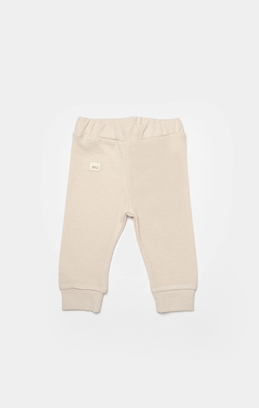 Waffle Smile Hose - Beige