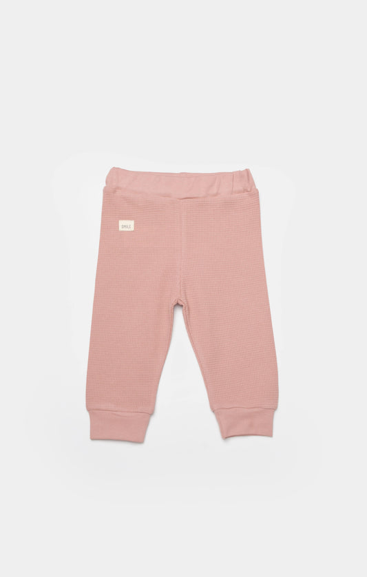 Waffle Smile Hose - Coral