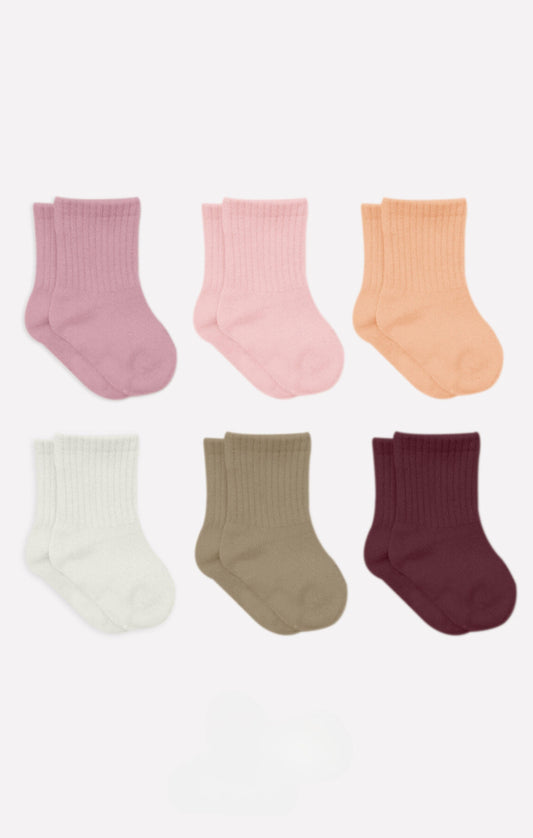 Basic Socken (6er Pack) - Rose Style