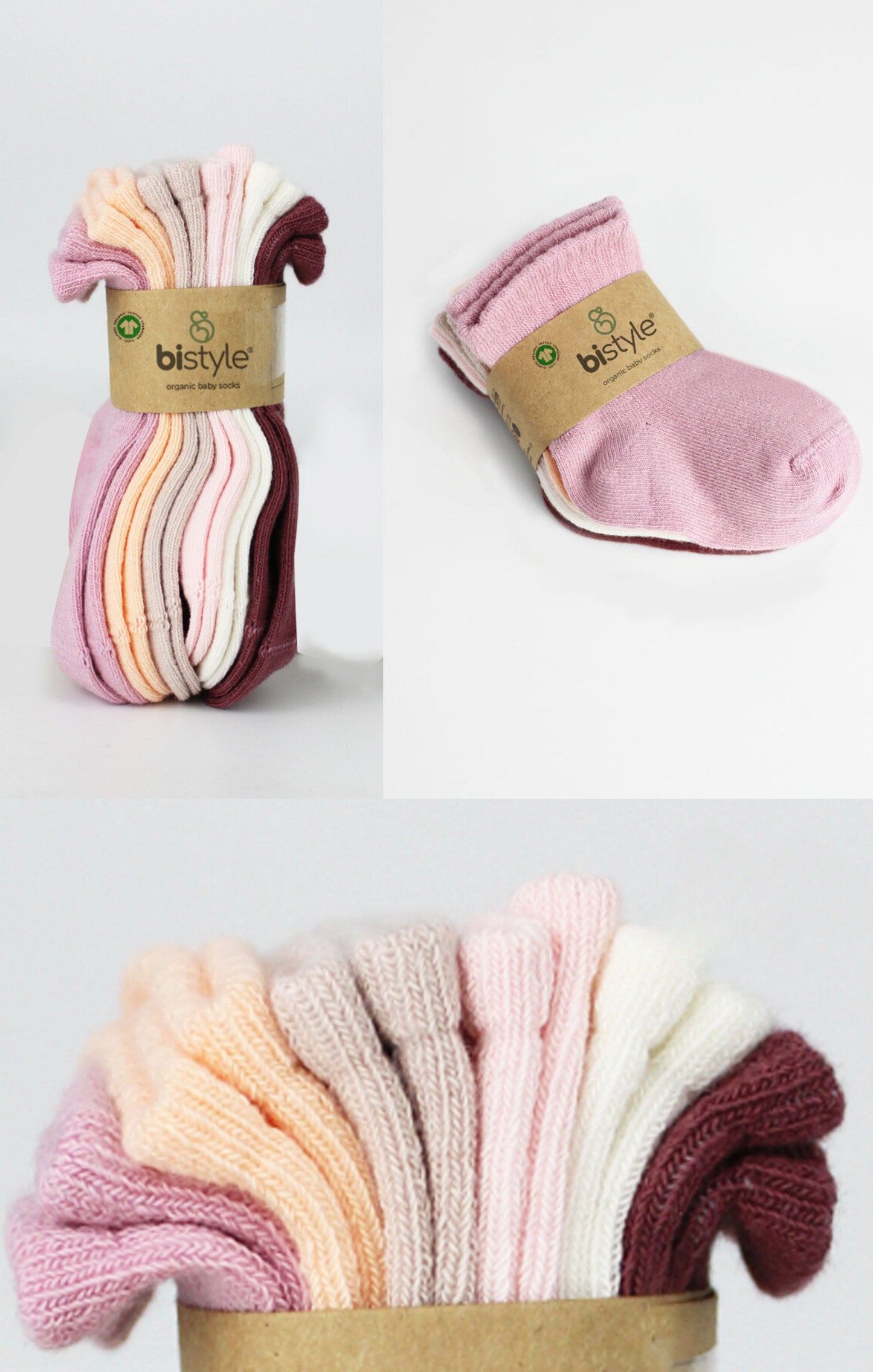 Basic Socken (6er Pack) - Rose Style