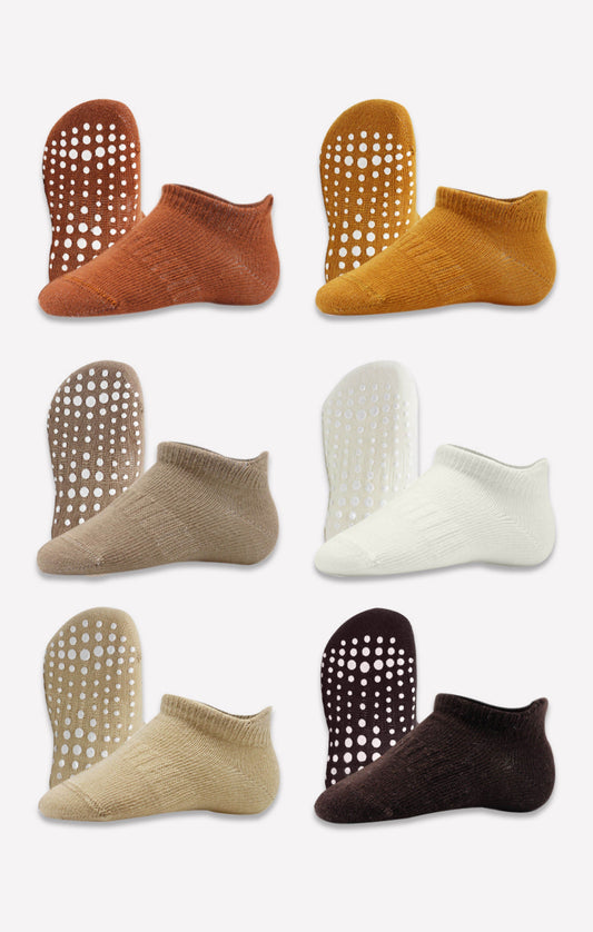 Anti-Rutsch Sneakersocken (6er Pack) - Autumn Style